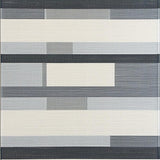 Contemporary Large Striped Design(Gray)