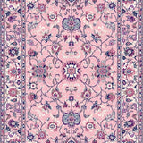 Ultra Soft Area Rug, Non Slip, Stain Resistant, Washable Area Rugs for Living Room, Bedroom, Luxurious Soft Pink Petal Pattern(Pink)