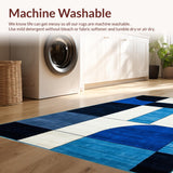 Elegant Modern Color Blocked Design(Blue)