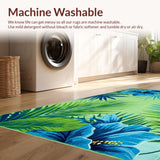 Chic Modern Abstract Leaf Motif(Green)