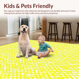 Chic Multicolored Lattice Design(Yellow)