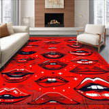 Chic Modern Lip Motif(Red)