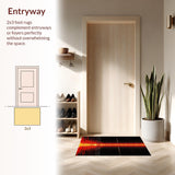 Energetic Modern Lava Texture Visual(Red)