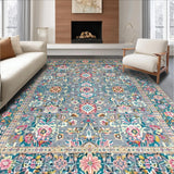 Ultra Soft Area Rug, Non Slip, Stain Resistant, Washable Area Rugs for Living Room, Bedroom, Elegant Abstract Linear Design(Gray)