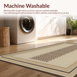 Contemporary Ogee Style with Warm Hues(Beige)