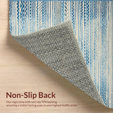 Chic Earthy Wave Scallop Style(Blue)