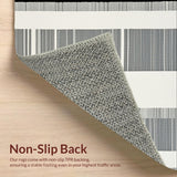 Coastal Striped Aesthetic(Gray)