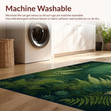 Cozy Traditional Medallion Aesthetic(Green)