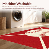 Eclectic Colorful Sports Emblem(Red)