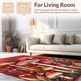 Minimalist Earthy Watercolor Aesthetic(Red)