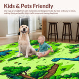 Bright Green and Brown Nature Design(Green)