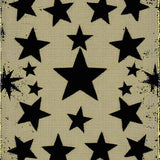 Ultra Soft Area Rug, Non Slip, Stain Resistant, Washable Area Rugs for Living Room, Bedroom, Rustic Stencil Star Entryway Jute Accent Rug(Beige)