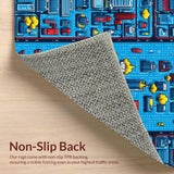 Colorful Roads and Buildings Artistry(Blue)