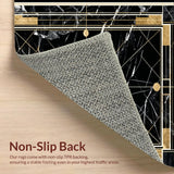 Chic Gold Geometric Motif(Black)