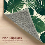 Vibrant Green Botanical Motif(Green)