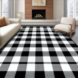 Elegant Lattice in Contrast(Black)