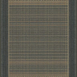 Ultra Soft Area Rug, Non Slip, Stain Resistant, Washable Area Rugs for Living Room, Bedroom, Rustic Softened Linear Patterns(Gray)