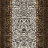 Ultra Soft Area Rug, Non Slip, Stain Resistant, Washable Area Rugs for Living Room, Bedroom, Sleek Modern Safari Style(Brown)