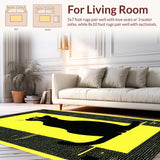 Lively Cartoonish Feline Style(Yellow)