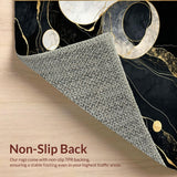 Contemporary Black White Gold Fusion(Black)