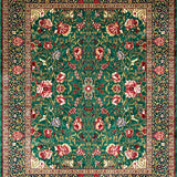 Chic Abstract Botanical Harmony(Green)