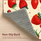 Charming Nature Themed Bath Accents(Red)