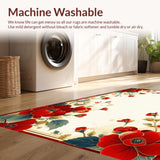 Sophisticated Colorful Geometric Blend(Red)