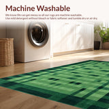 Elegant Minimalist Check Texture(Green)