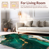 Emerald Abstract Artistry Motif(Green)