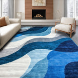 Sophisticated Modern Linear Aesthetic(Blue)