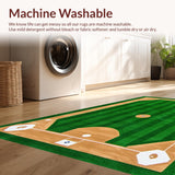 Bold Graphical Baseball Centric Arrangement(Green)