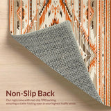 Modern Tiled Symmetrical Arrangement(Orange)