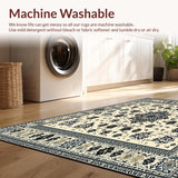 Beige Fusion Area Abstract Design(Beige)