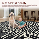 Chic Striped Monochrome Aesthetic(Black)