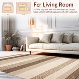 Cozy Woven Minimalist Design(Beige)