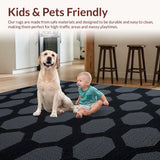 Elegant Textured Round Accent(Black)