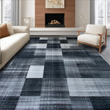 Chic Distressed Diamond Motif(Gray)
