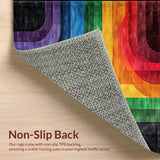 Elegant Linear Rainbow(Red)