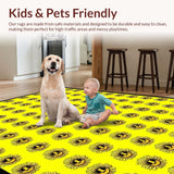 Whimsical Sunflower Tufted Style(Yellow)