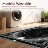 Celestial Abstract Star Motif(Black)