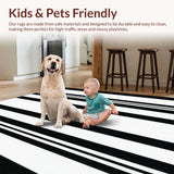 Elegant Reversible Stripe Aesthetic(Black)