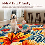 Lively Earthy Floral Composition(Red)