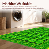 Whimsical Clover Patchwork Style(Green)