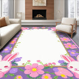 Playful Pastel Garden Motif(Pink)
