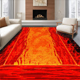 Lively Abstract Shapes Ensemble(Red)