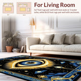 Chic Vibrant Evil Eye Theme(Black)