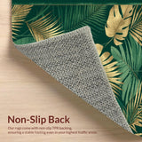 Exotic Leafy Symmetrical Design(Green)