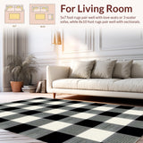 Warm Earthy Toned Plaid Fabric(Black)