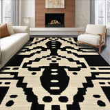 Contrasting Striped Okapi Motif(Beige)