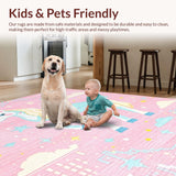 Charming Pastel Rainbow Waves(Pink)